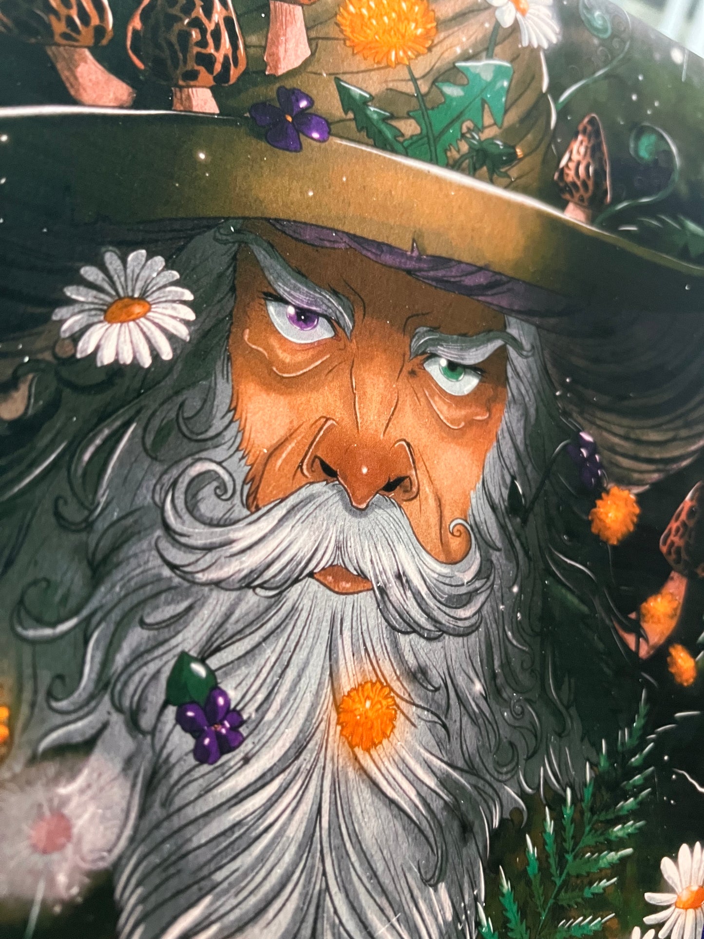LIMITED “Spring Wizard” 8.5” x 11” Signed Print