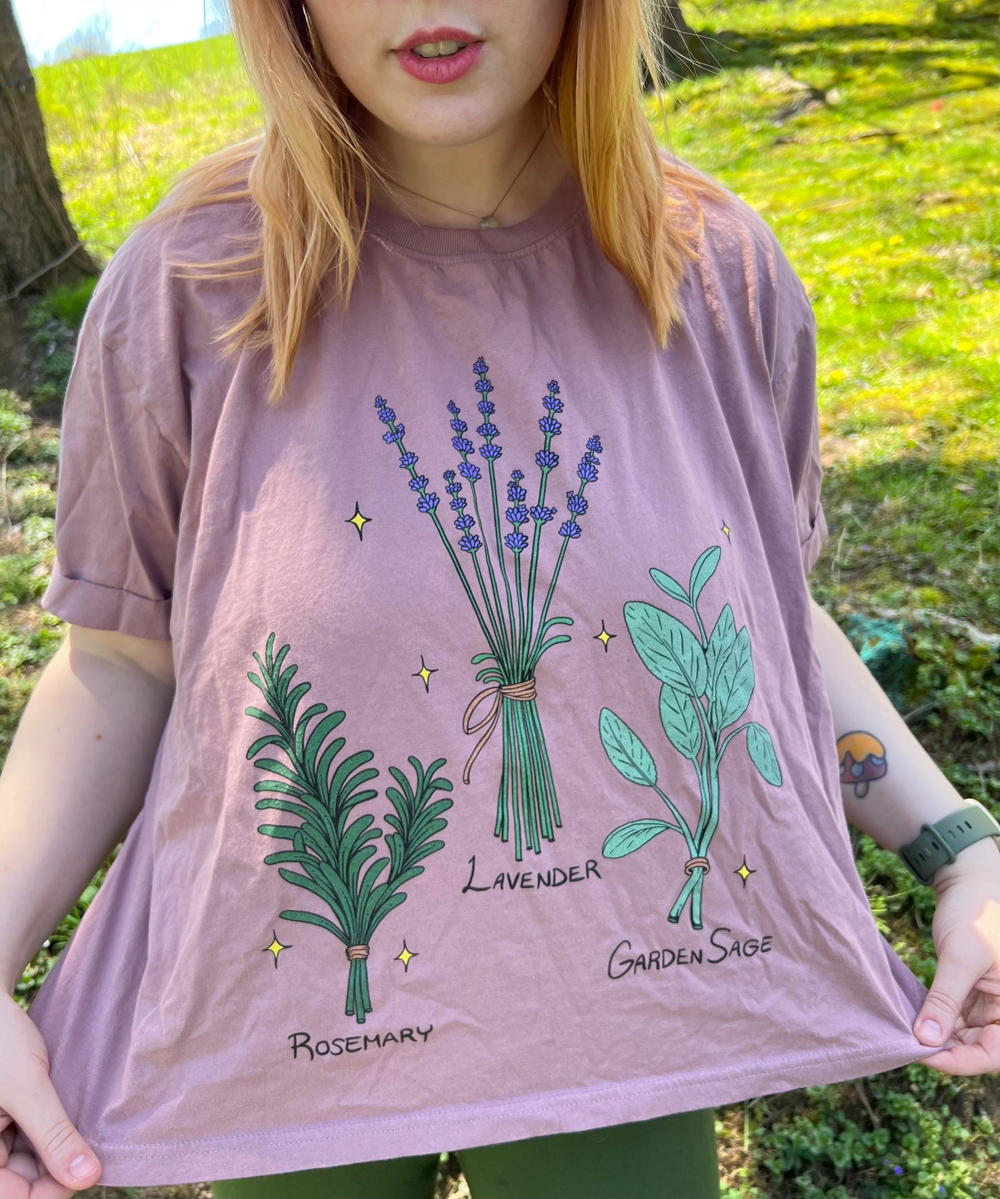 Protection Herbs—Relaxed Fit Magick Tee