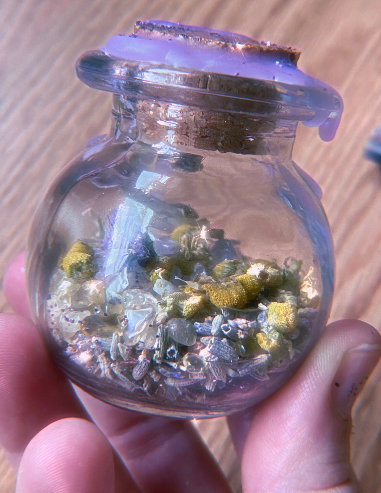 Anxiety-Relief Shaker Spell Jar