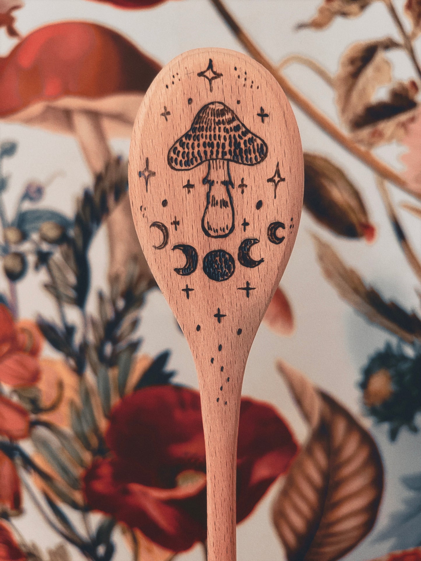 Kitchen Witch Woodburn Spoons