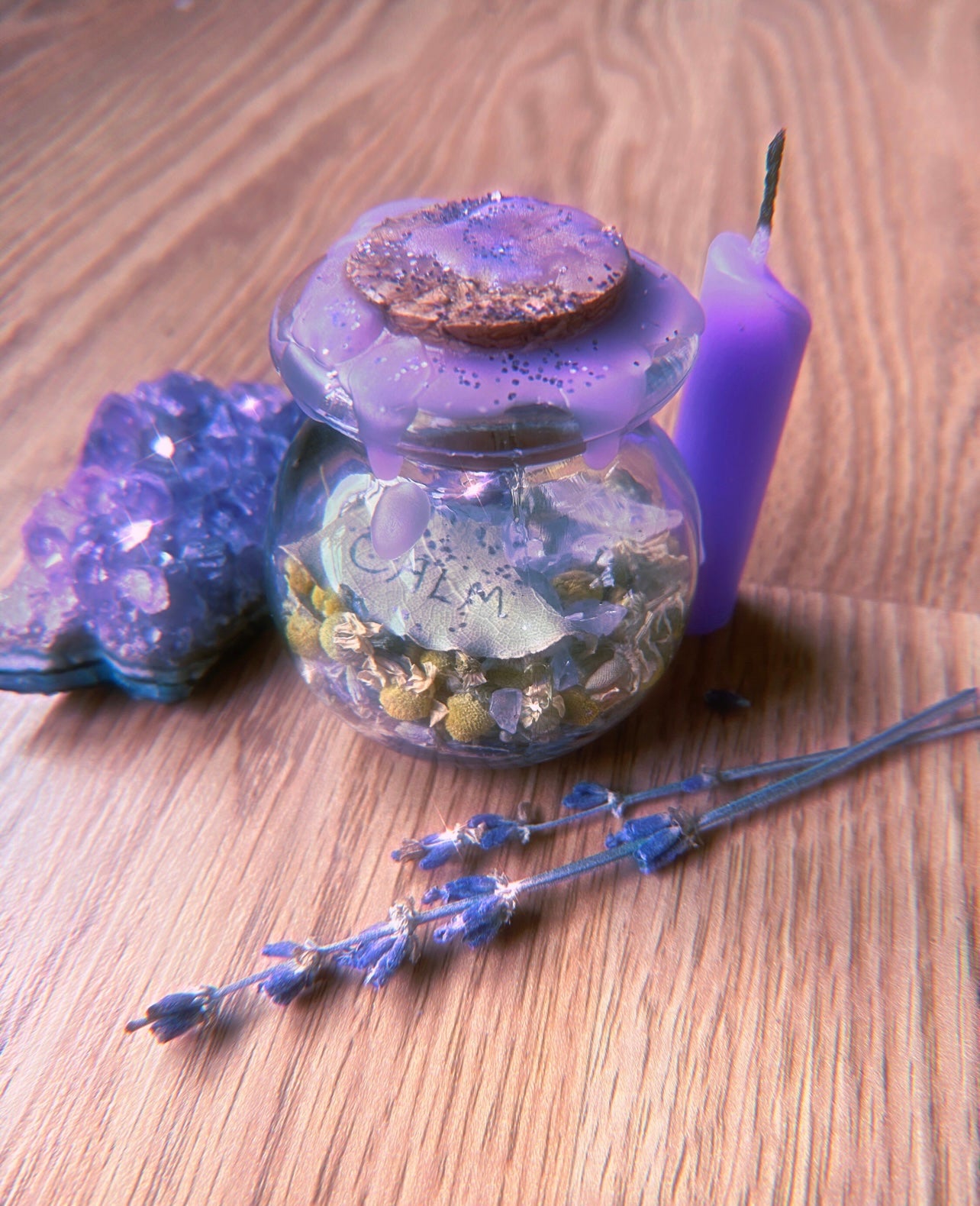 Anxiety-Relief Shaker Spell Jar