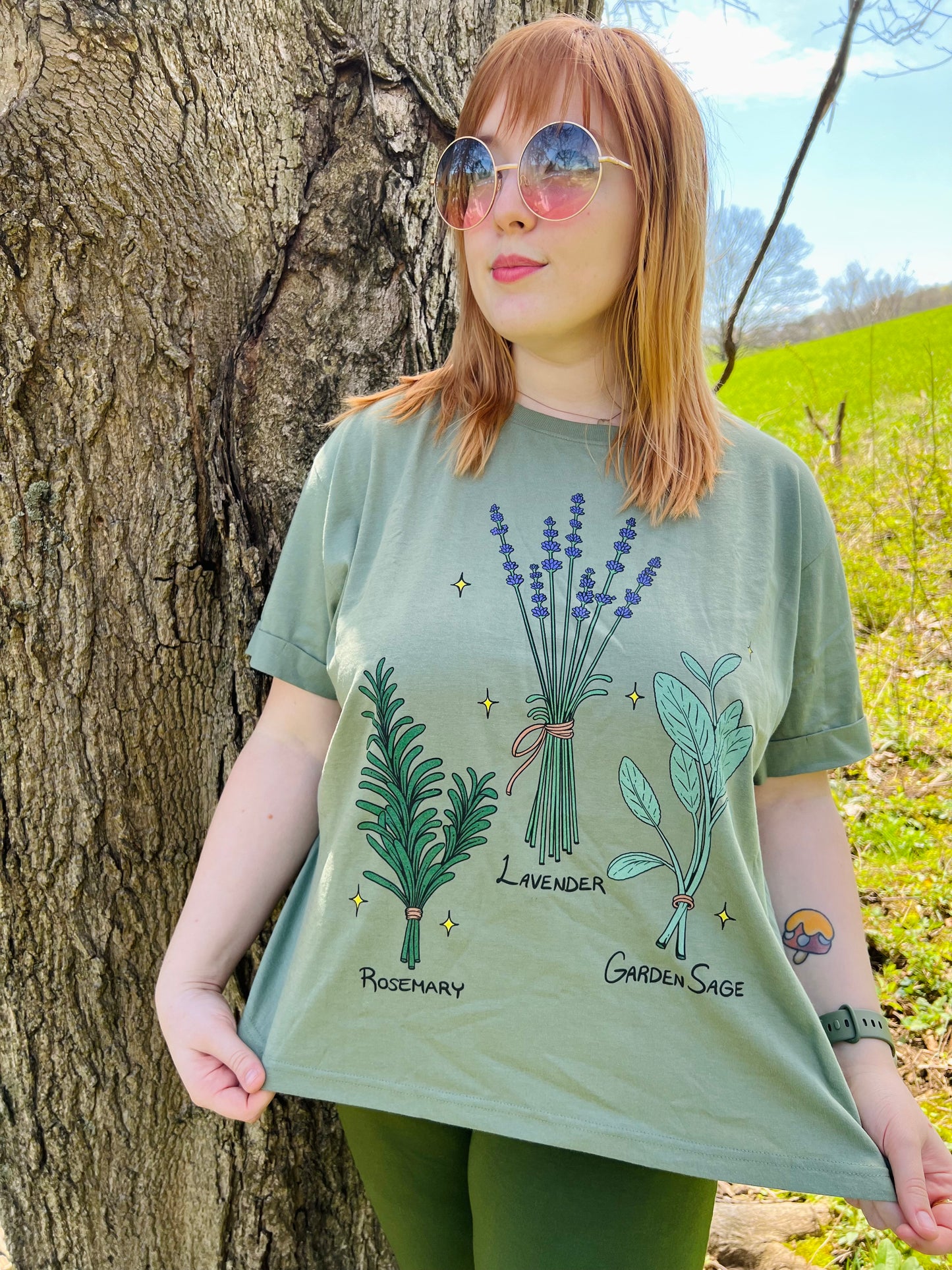 Protection Herbs—Relaxed Fit Magick Tee