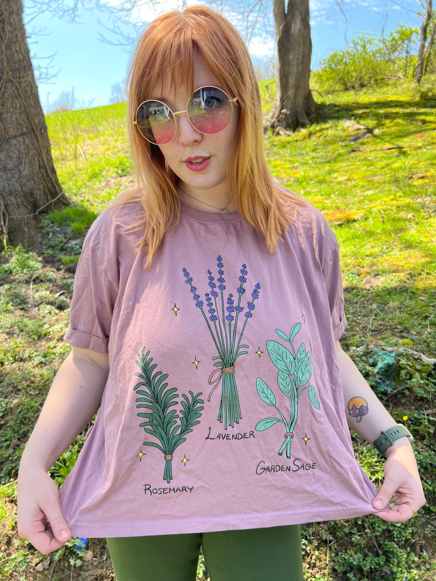 Protection Herbs—Relaxed Fit Magick Tee