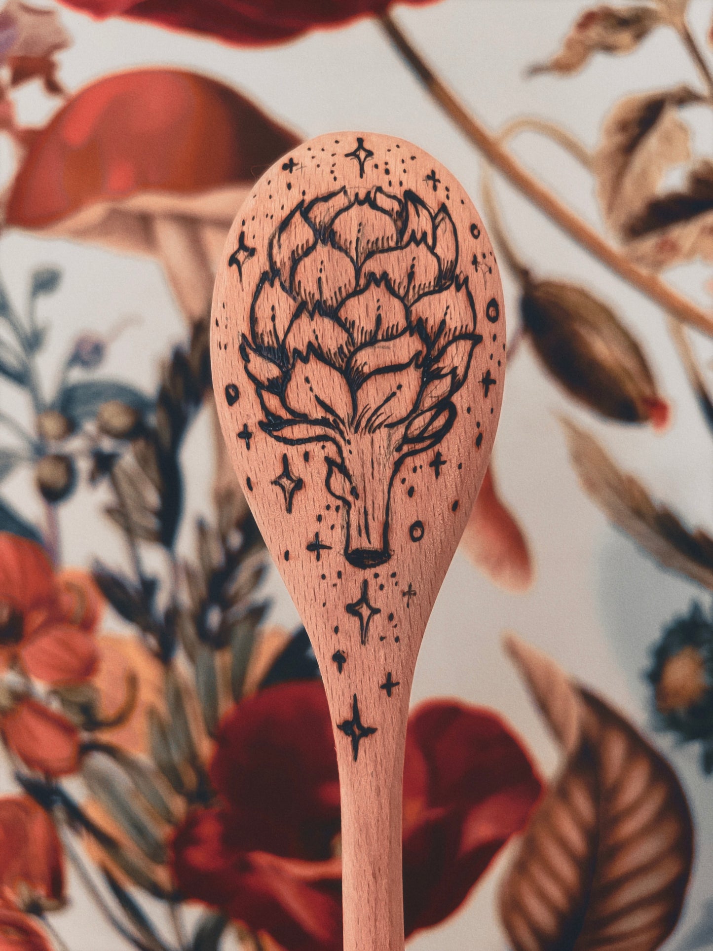 Kitchen Witch Woodburn Spoons