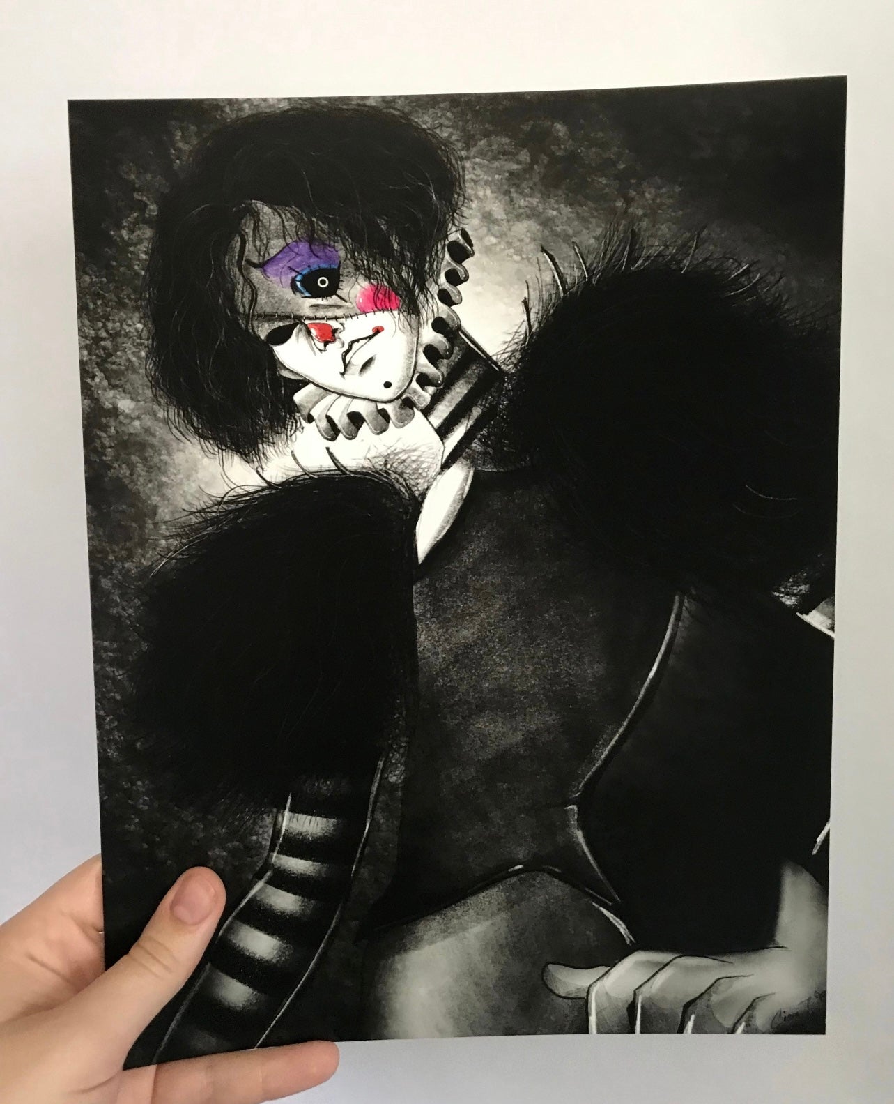 SIGNED 8.5x11 Mr. Partyface Print