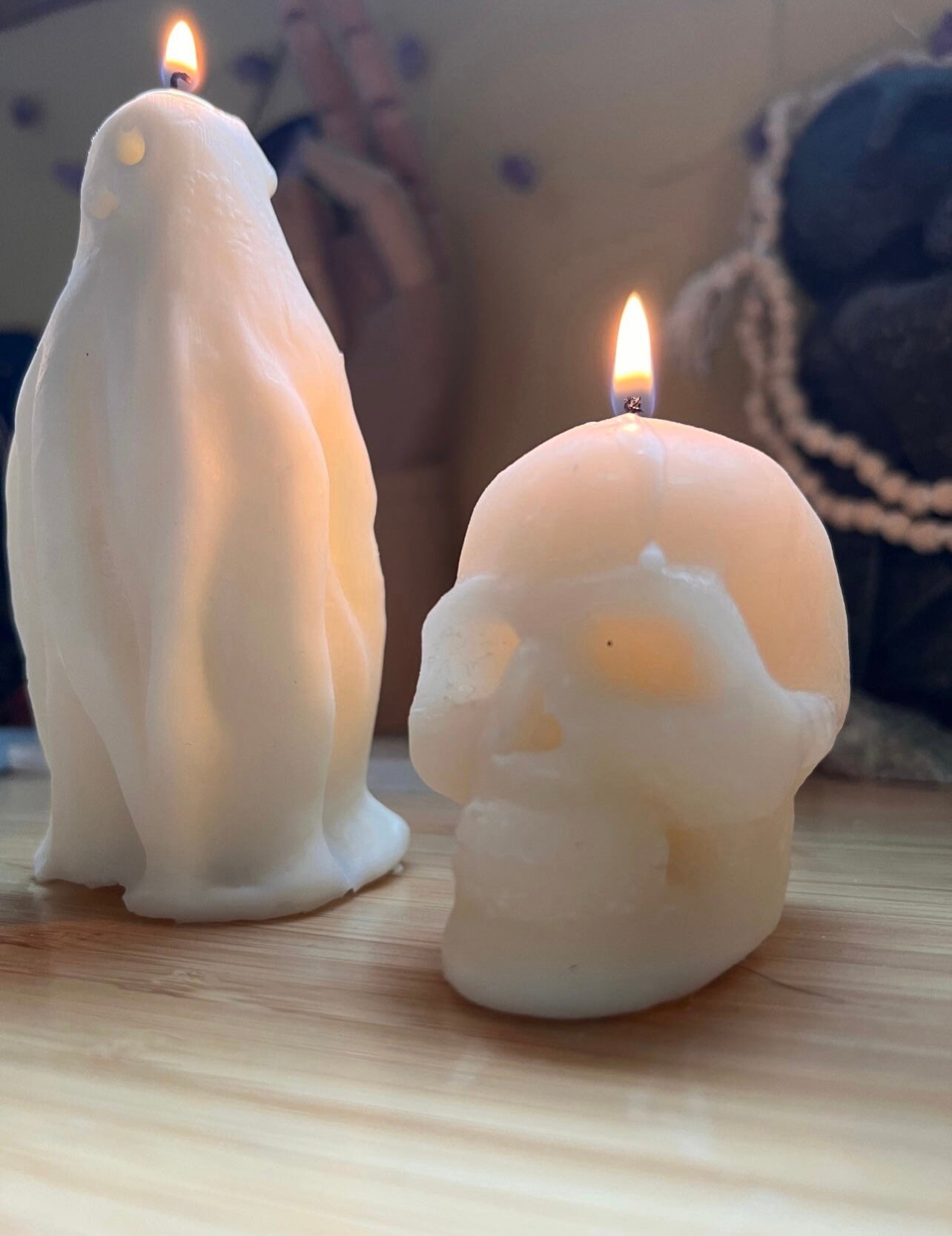 Ghost Ritual Candle