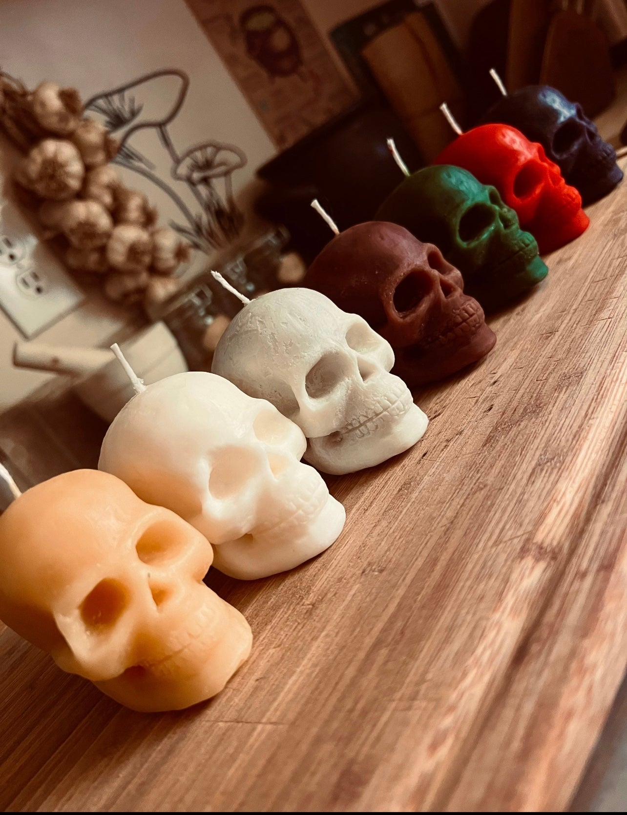 Skull Ritual Candle